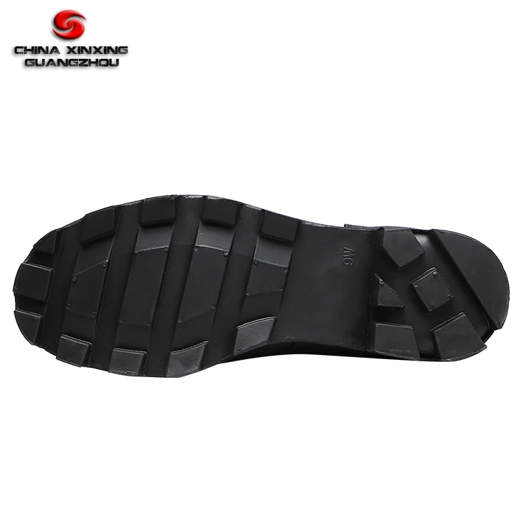 Процесс формования высокого качества Коровья кожа тактическое платье ботинок