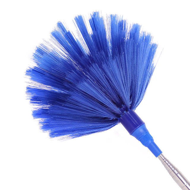 Convenient Stainless Steel Telescopic Cleaning Rod Spider Web Design for Home and Office Use