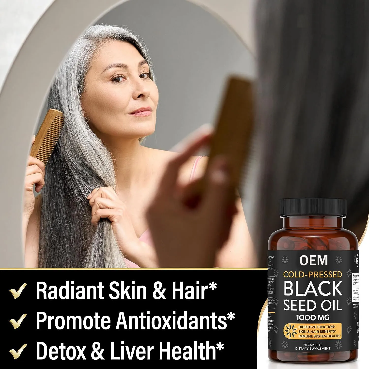 Oem Nongmo And Vegan Black Seed Oil Softgel Capsules Pure Black Cumin Seed Oil Capsules Buy