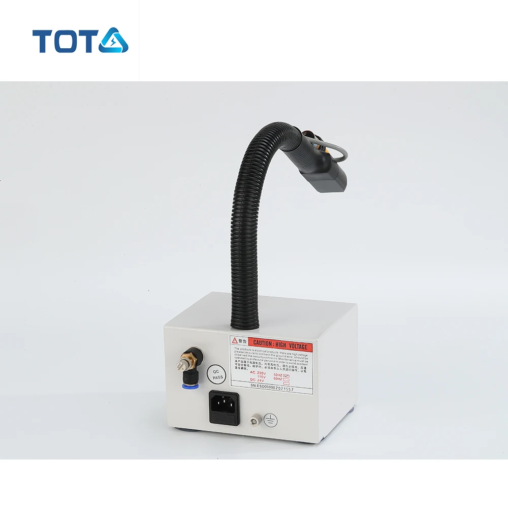 Ionizing Air Snake Nozzle Anti Static Gun Industrial Electrostatic Eliminator ESD Ionizer Ion Wind Sankes Eliminate Static USA S