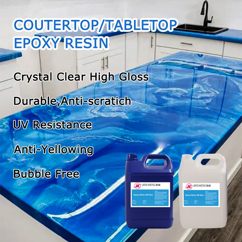 Epoxy Resin 1:1 Diamond MAX-UV Crystal Clear Casting Resin 2K Resin Hardener 0.1-10 Cm 4L (2L A 2L B - View #2