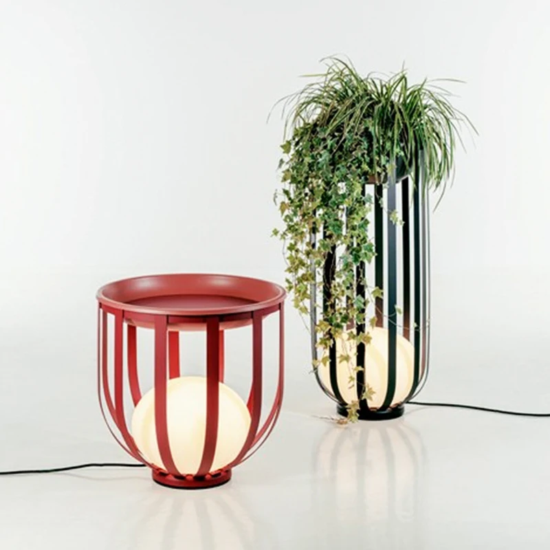 Другая мебель для гостиной стол хранения солнечный свет металлическая уличная полка патио фонарь