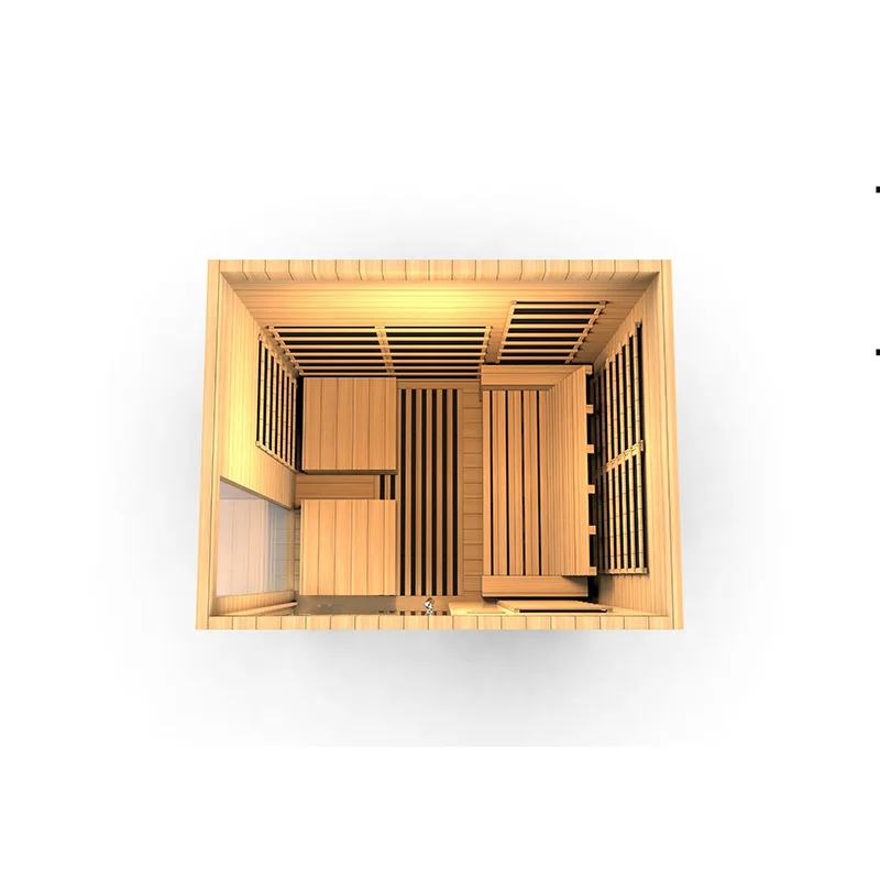 Luxury Home Saunas 2 Person Hemlock Infrared Sauna Room Buy Home