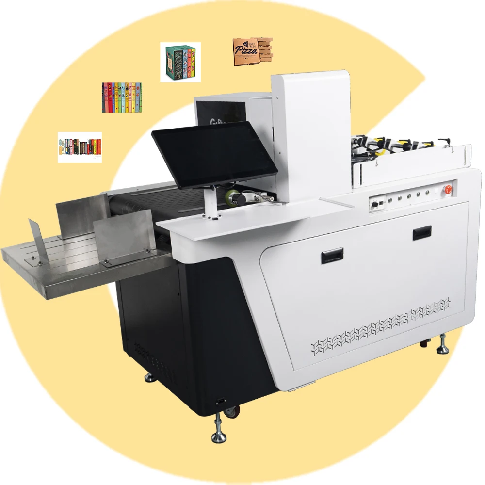 Giftec 2025 Multi-functional Single Pass Printer Roll to Roll Print Directly on Gift Paper Packaging Printing Machine