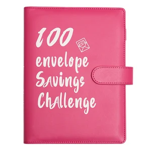 Money Saving Box 100 Envelope A5 Budget Binder Organizer Savings Challenge Budget Planner Book Wholesale Photo Album Holder
