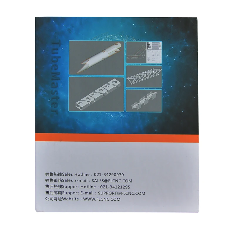 Fangling CNC Plasma Cutting Machine Nesting Software TubeMaster 6 Axis