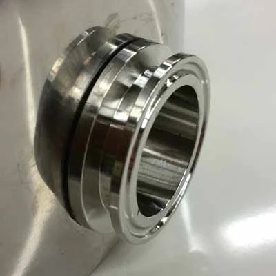 Stainless Steel 304/316L Pipe Fittings Thread Tank Fittings Sanitary Tank Spare Parts Food Grade 2-INCH TC Connector