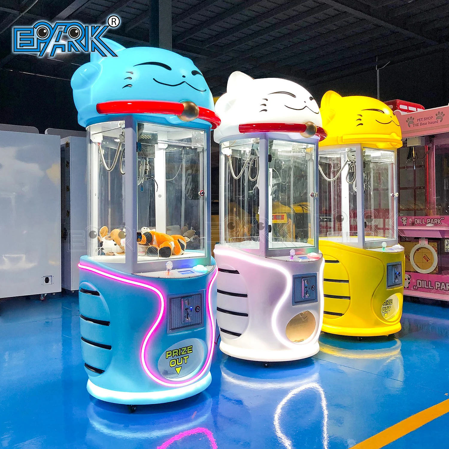 czechie キャラクターグッズセット Treasure Chest Claw Machine - Fun and Easy Control