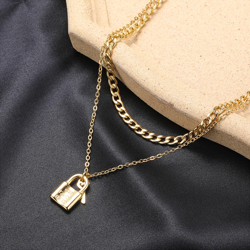Women 18 K Gold Plated Stainless Steel 