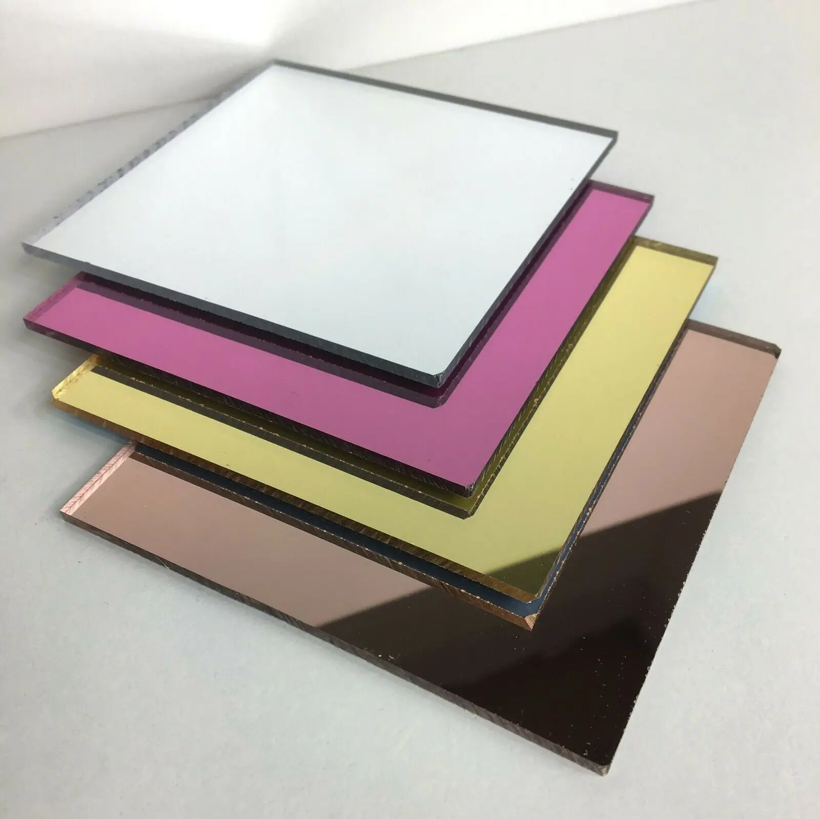 60cm by 30cm .X1 3mm thick Gold Acrylic mirror sheet 