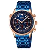 Or rose/Bleu