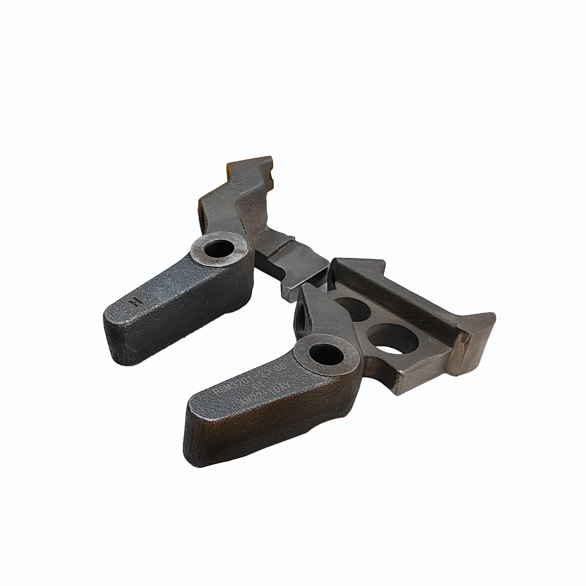 Customized Investment Casting   Train Machine Parts Steel Copper Iron Railway Switch  Open Closed Cam Follower