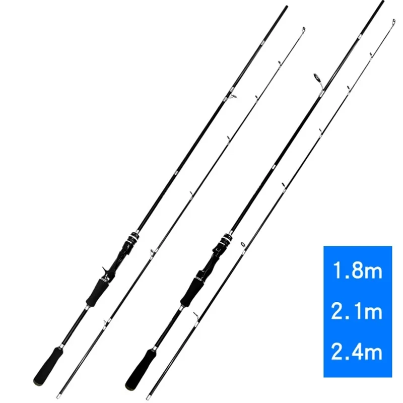 2 Sections Inshore Fishing Spinning Rod Light Weight Carbon Casting 1