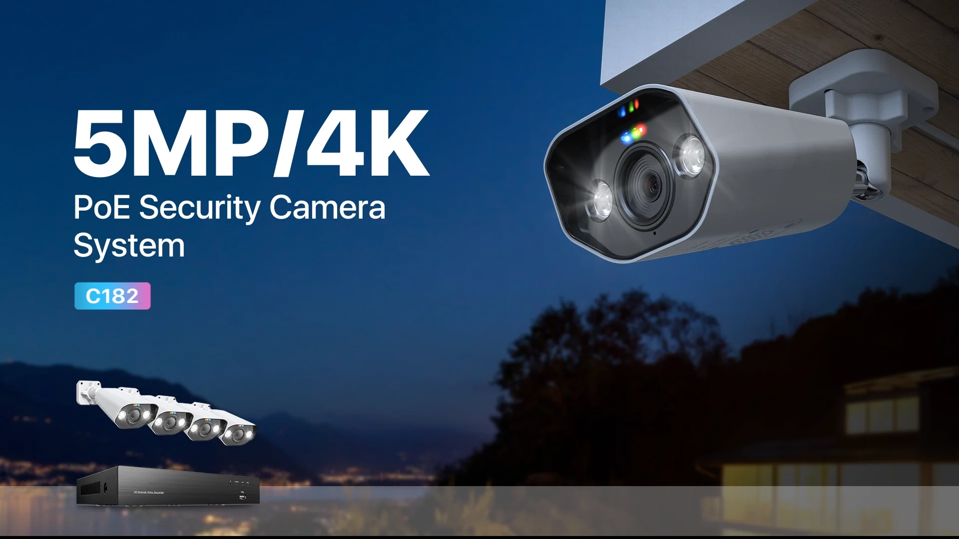 8 Channel Nvr Cctv Camera System 4k Outdoor Security Camera For Security And Surveillance Cctv