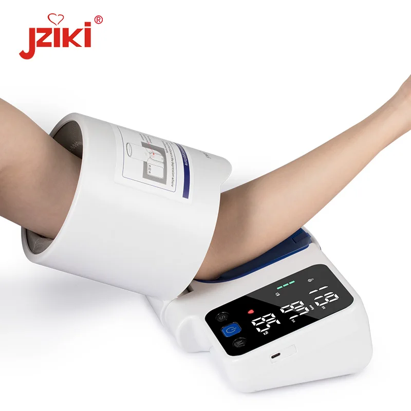 Digital BP Testing Machine Tunnel Type Sphygmomanometer Smart Tensiometer Arm Blood Pressure Monitor