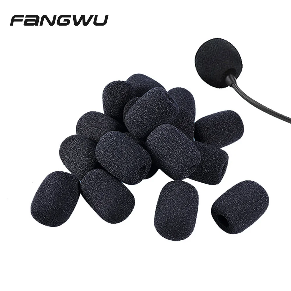 Headset microphone sponge outlet cover