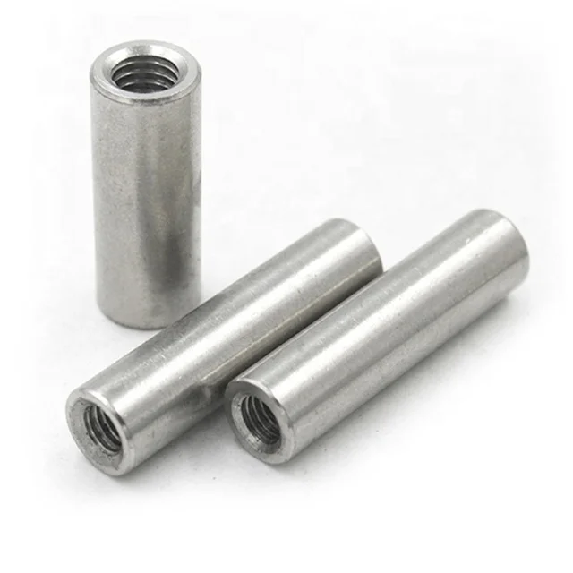 M3 M4 M5 M6 M8 M10 M12 M14 M16 M18 M20 Tornillos Stainless Steel Round Long Coupling Nut