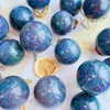 Blue Apatite Sphere