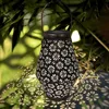 Lampe solaire de fer creux