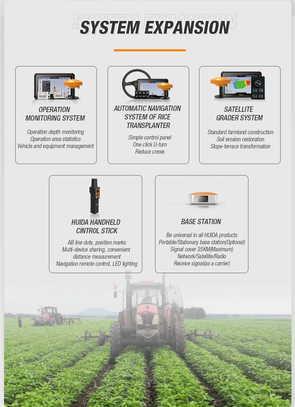 Hd408 Precision Agriculture Autosteering Gps Guidance Autopilot System ...