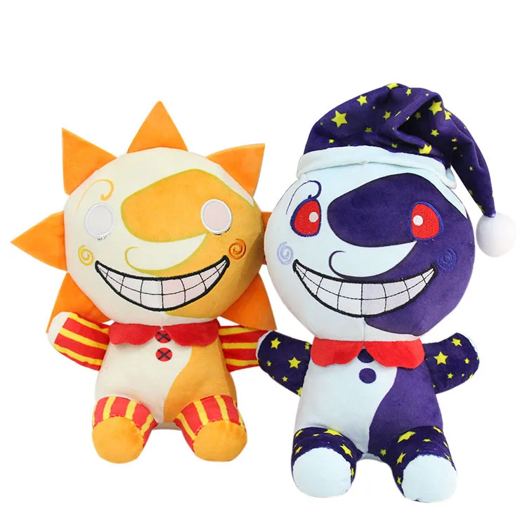 Gy Sundrop Fnaf Moondrop Bobby Stand Calyrex Plush Sun Moon Clown Plush ...