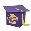 Purple - graduation hat gift box