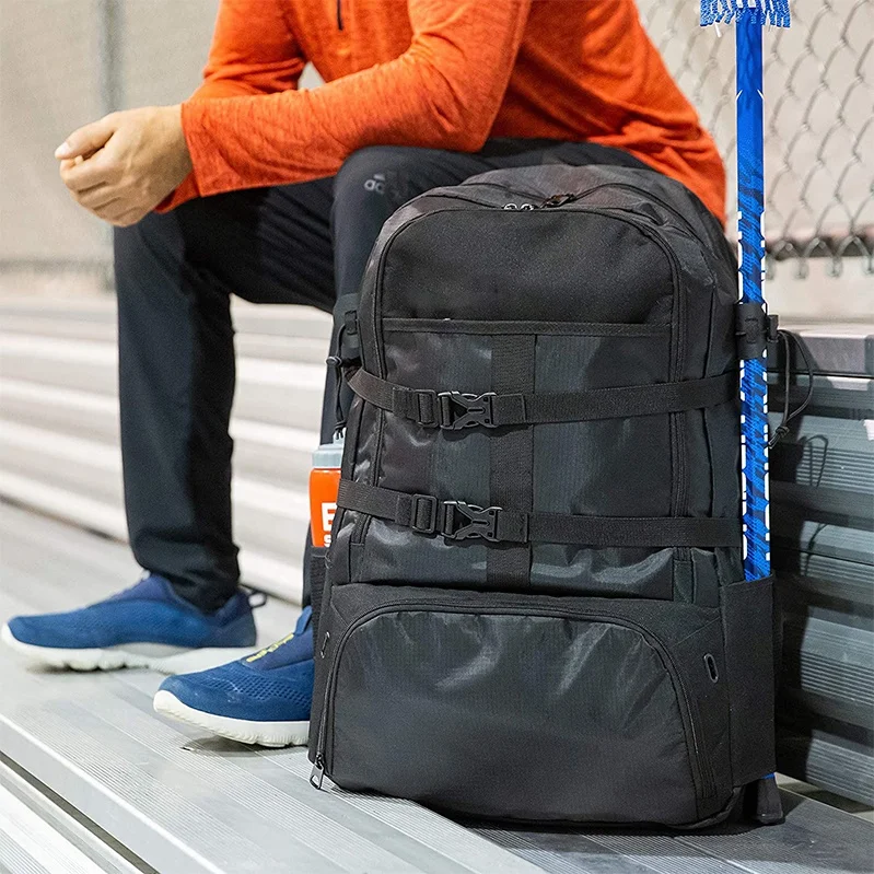 Customized Multifunctional Sports Lacrosse Backpack Field Hockey Bag