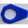 Blue water bottle buckle
