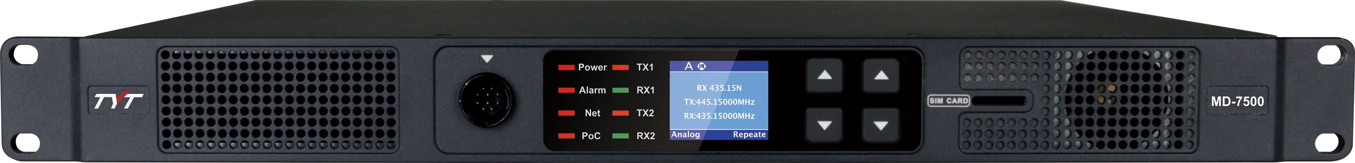TYT MD-7500 DMR Repeater - 50 Watt, 1U Size, IPX4 Waterproof