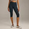 leggings capri blu scuro