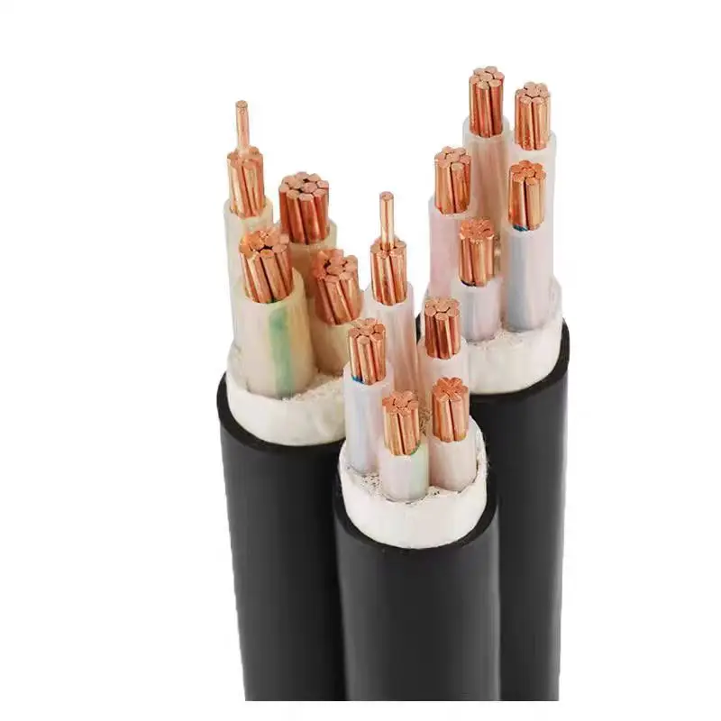 NYY/XLPE/R2V/YJV XLPE Pure Copper Condductor XLPE Insulation PVC sheath hard Power Cable
