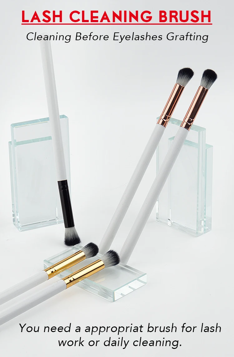 Comelylash Eyelash Cleaning Brushes Soft Lash Cleansing Brush Lash