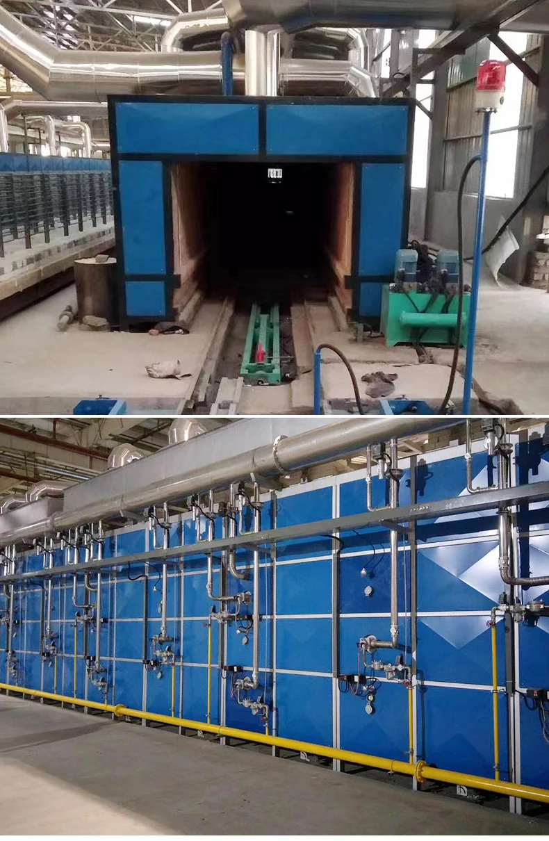 High Temperature Tunnel Furnace Kilns For Heat Treatment Industrial