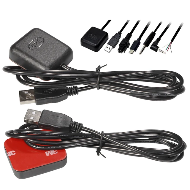 RS232/TTL/RS485/PS2 Multi-Frequency External USB GPS Receiver Positioning Navigation Antenna Module Laptop Car GPS Receiver