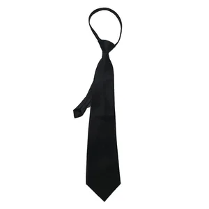 OEM & ODM  Professional Men's Polyester Silk Dress Tie Business Casual Style Striped Design Genuine