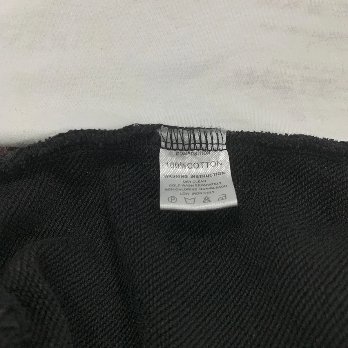 JL220B Cotton Acid-Washed Sports Pants Oversized Wide Leg Track Pants Vintage Black Acid Leg Baggy Sweatpants