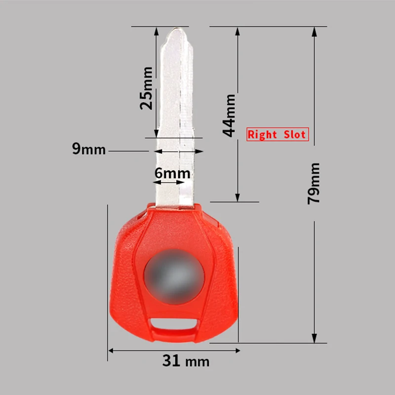
Правый Универсальный часть необработанное лезвие мотоцикл транспондер ключ чехол для ключей для Honda к рулю мотоцикла велосипеда часть NC700S NC700X NC700D 