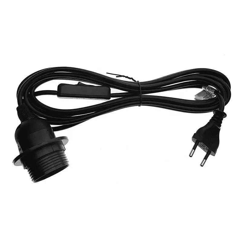 E14 301 Dimmer Switch US Plug Head for Power Cord Cable Electric Power Switch Cord Himalayan Salt Lamp Holder