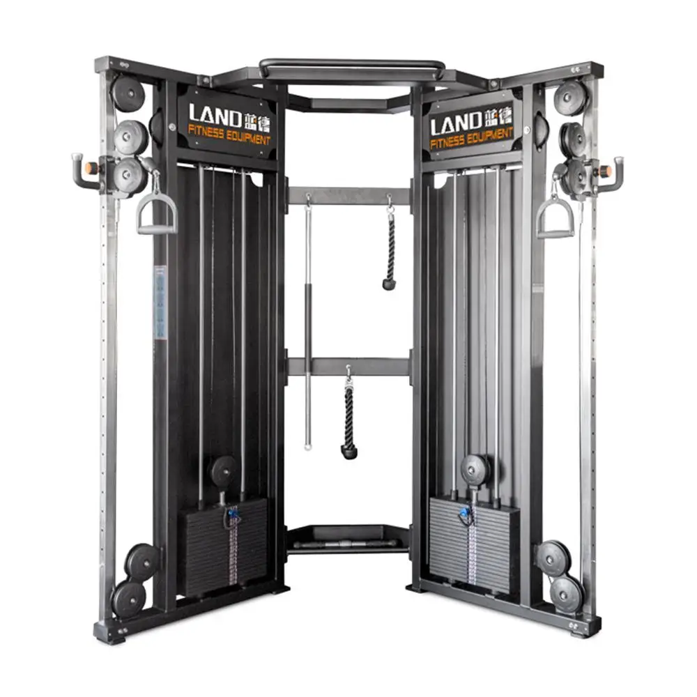 ランドフィットネスGYM機器LD-9017デュアルスタック機能トレーナー 