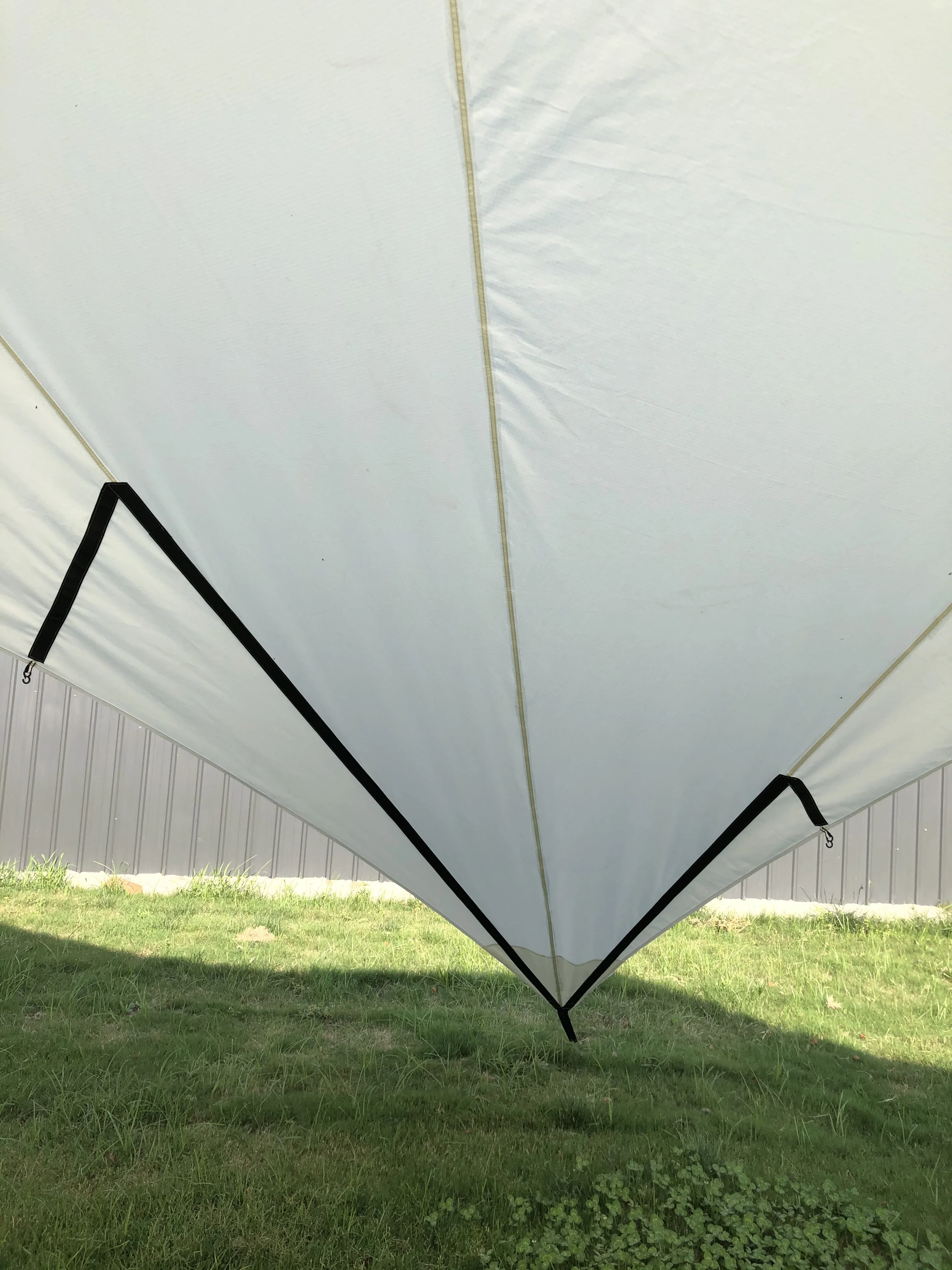 Extra Large Glamping Outdoor Tent Tarp Garden Wedding Party Sunshade ...