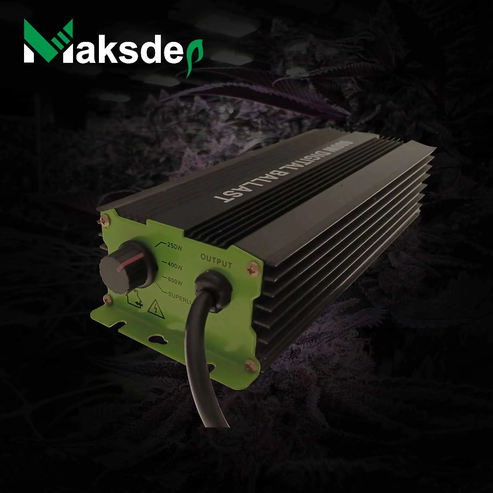 600 Вт балласт для роста света HPS светодиодный светильник с регулируемой яркостью RJ12 управление ватт электронный