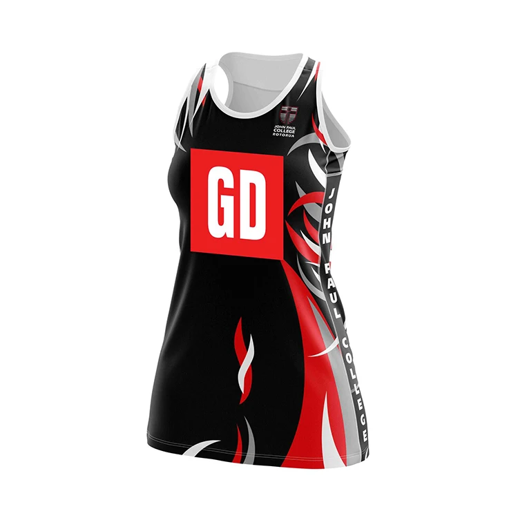 2023 New Design Custom Netball Jersey Netball Uniform Female Netball Dress