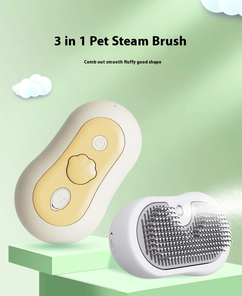 Pet Spray Comb Cat Cleaning Massage Comb One-click Spray Anti-flying Hair to Remove Floating Comb Pet Supplies factory