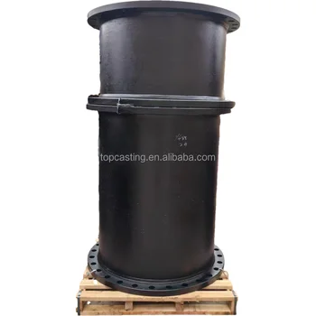 ISO2531EN545 Ductile Iron Pipe Fitting Double flange with puddle flange pipes