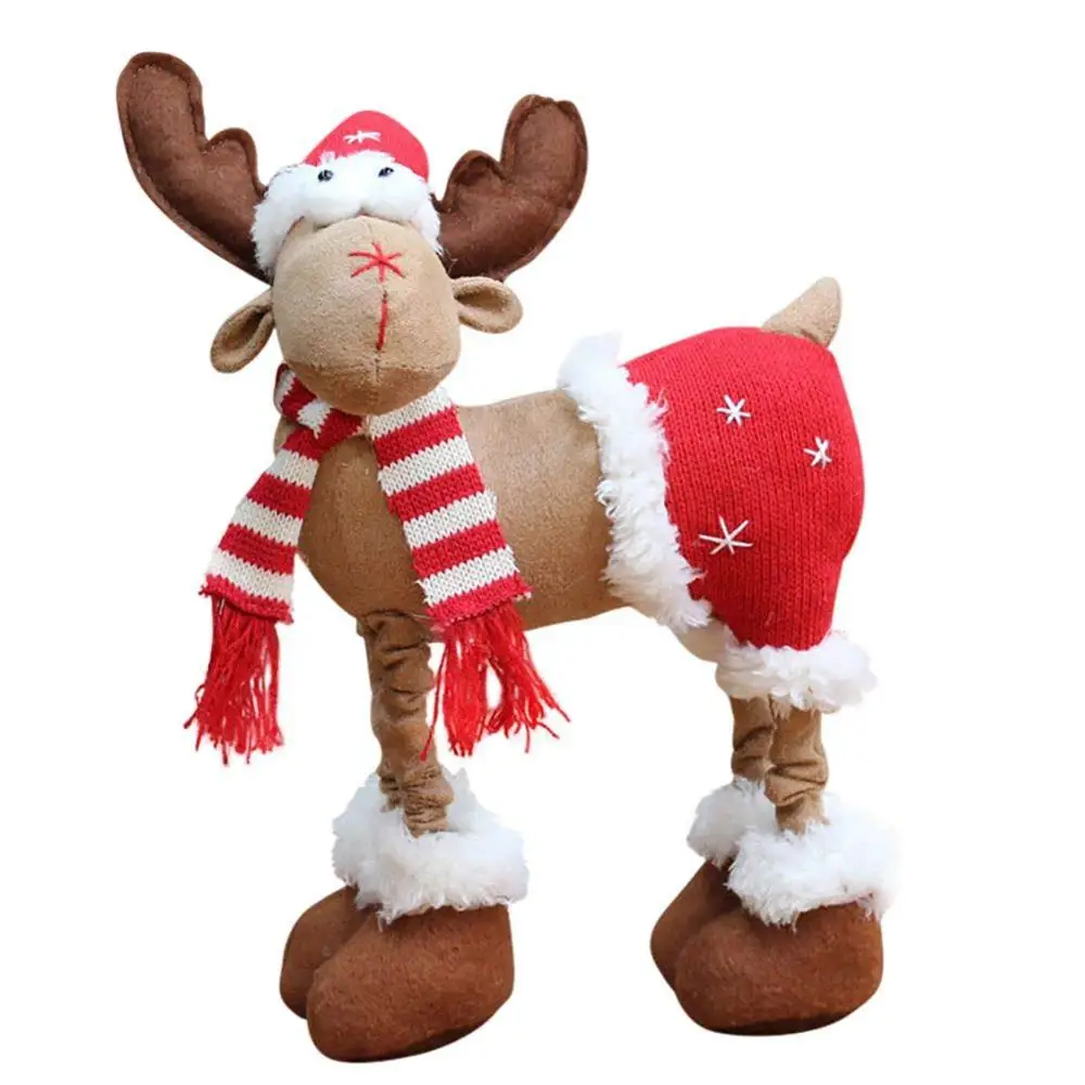 standing stuffed christmas moose