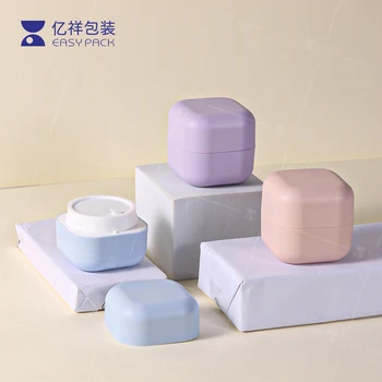 Luxury Macarons Plastic Cosmetic Cream Jars Body Lotion Skincare Sunscreen Cream Container with Screw Lid for 10ml