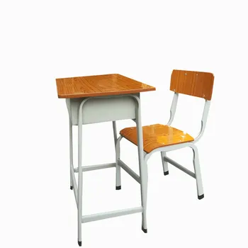 Cheap Classroom Single Student school desk and chair table and chair primary school desk set school furniture