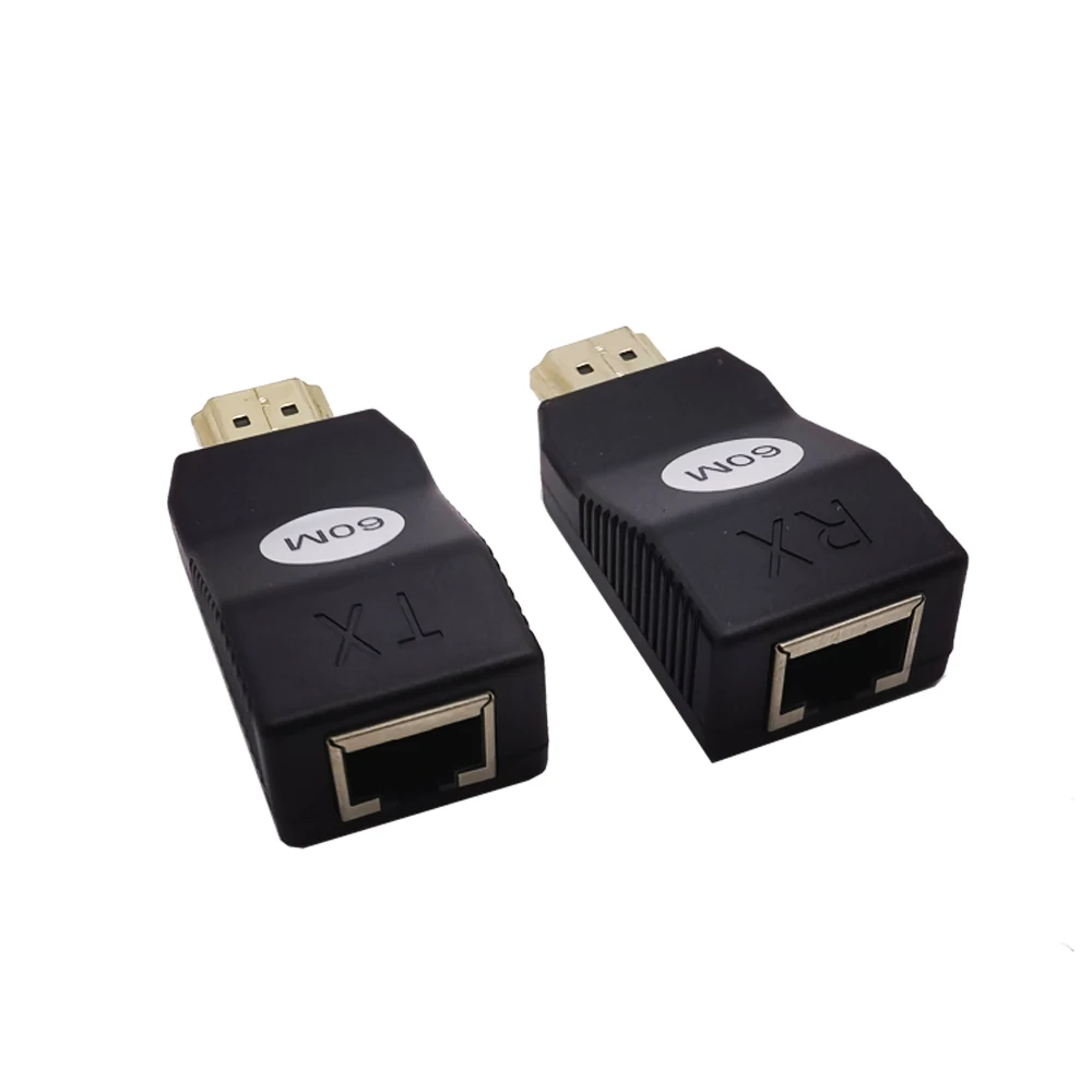 Hdmi Over Rj45 Cat5e Cat6 Lan Repeater Converter Hdmi Signal