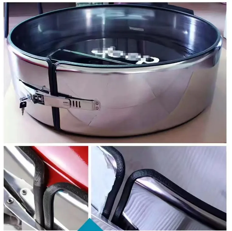 Factory Direct Spare Tire Cover Outer Ring Cars Exterior Accessories 2024 Plating Ring Spare Car Tire Cover FJ120
