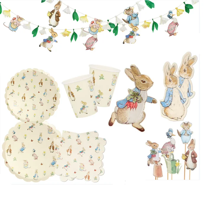 Palmy Girls Birthday Party Decoration Cartoon Princess Party Supplies ...